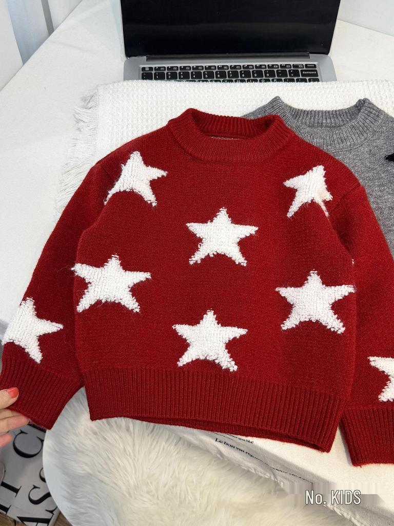 Boys' 2025 Winter Woolen Sweater: Stylish, Thick, Korean Casual Knitwear