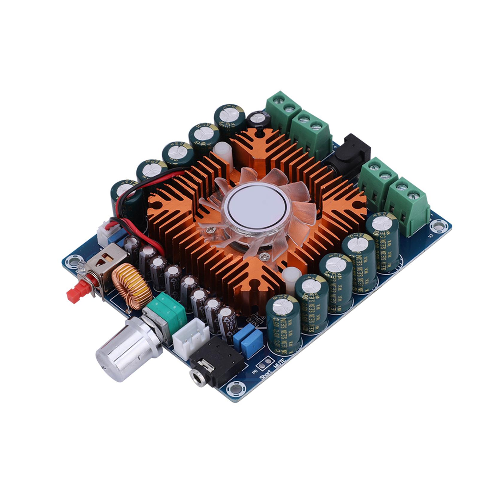 

4 Канали 4*50 Вт Велика Потужність Hi-Fi Підсилювальна Плата IC Розумне Охолодження Цифрова Підсилювальна Плата