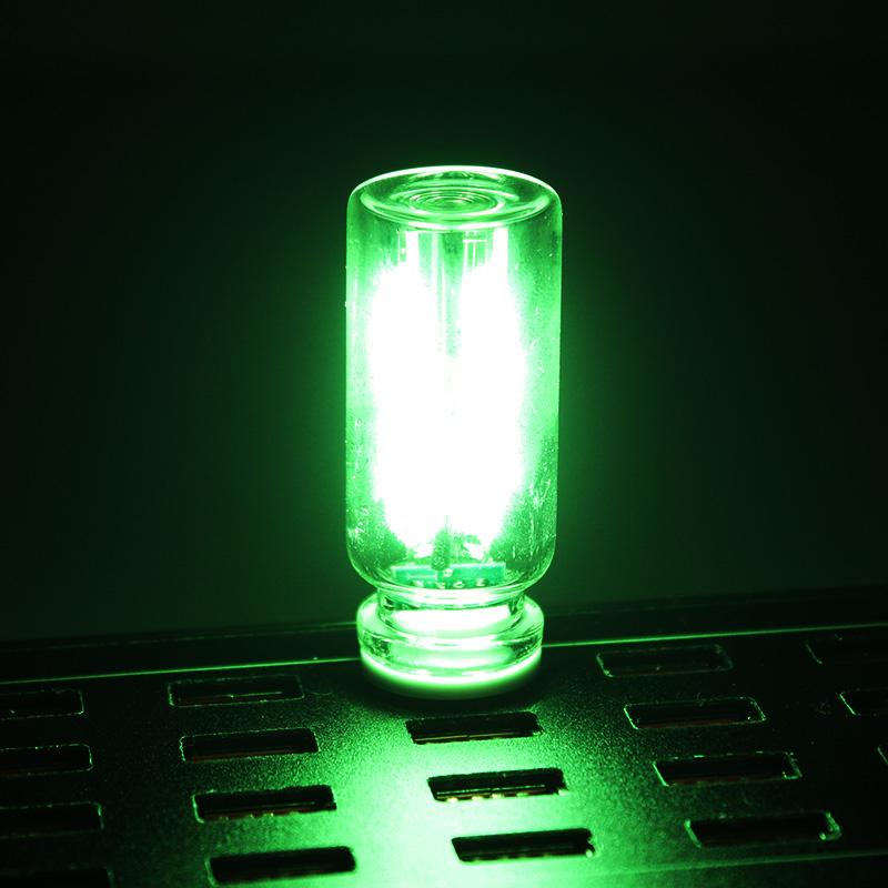 Car Atmosphere Light USB Night Light Touch Dimming LED Incandescent Filament Lamp Bulb Emergency Lighting Plug Play Ambient Lamp