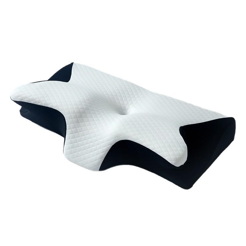 Ergonomic Cervical Support Memory Foam Pillow With Contour Groove Side Sleepers Adults Home Bedroom Use