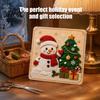 Creative Stress Relief Crafts for Adults DIY Christmas Felt Craft Kit, Gnome Santa Sticker Art No Sew Handmade Gift Making Kits Fabric Reindeer