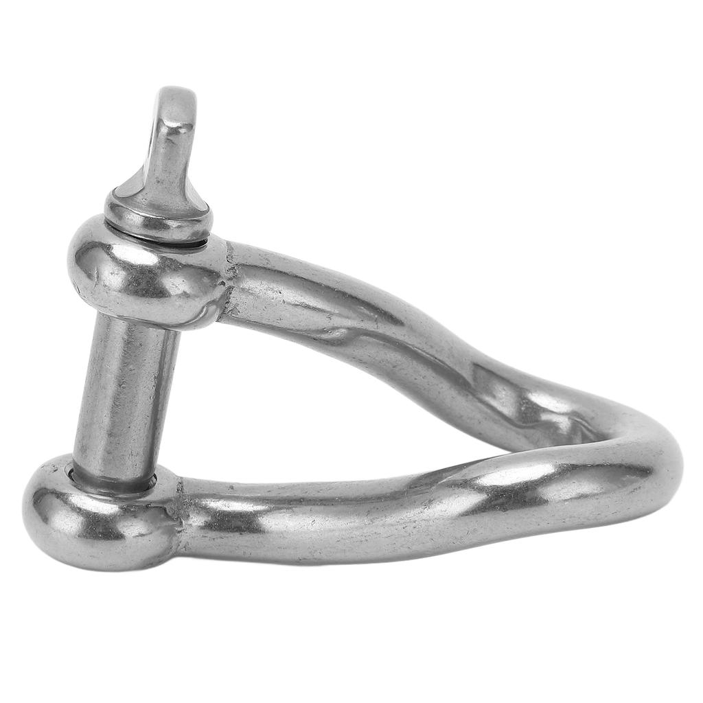 10mm Twisting Shackle Stainless Steel Screw Pin Anchor Shackle for Marine Yachting M10