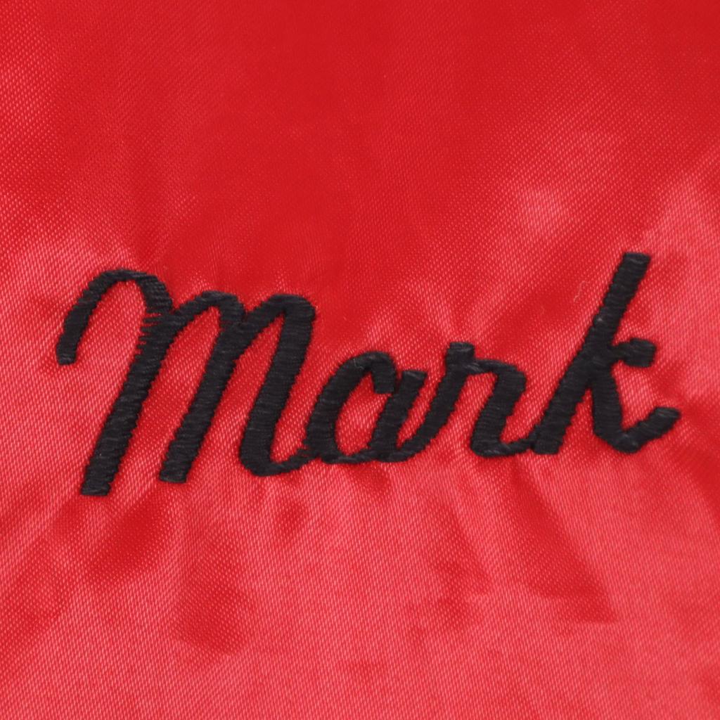 MARGUART'S SPORTSWEAR 80s 90s Made In USA Old Baseball Jacket L Red Men's Used