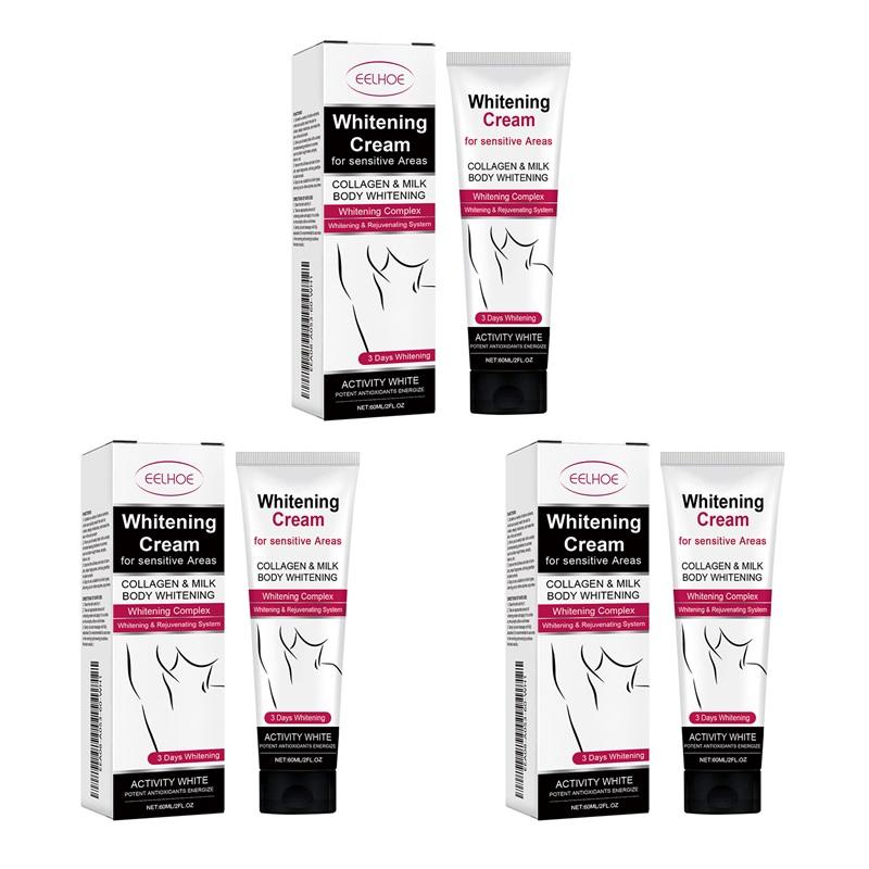 Vitamin C Underarm Whitening Cream Armpit Bleaching Knee Butt Brighten Remove Thigh Joint Dark Dullness Moisturizies Body Lotion