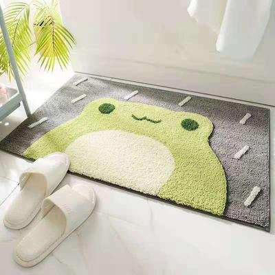 Bath Mat Multipurpose Luxury Shaggy High Absorbent Slip Resistance Cute Shower Rug for Bathtub