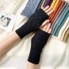 Fingerless Fingerless Gloves Cable Knit Women's Gloves New Knit Gloves  Women