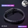 Bracelet Data Cable - For Apple, Vivo, Huawei, Xiaomi & Android, Fast Charging, Works with Power Bank, Short Portable Design