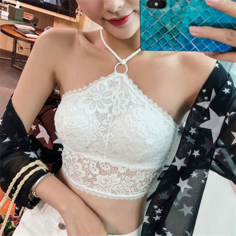 Beautiful Back, Neck Wrap, Chest Pad, Lace Vest, Cross Belt Inside, Anti-light Underwear, Women's Bottom Bra, Tube Top.