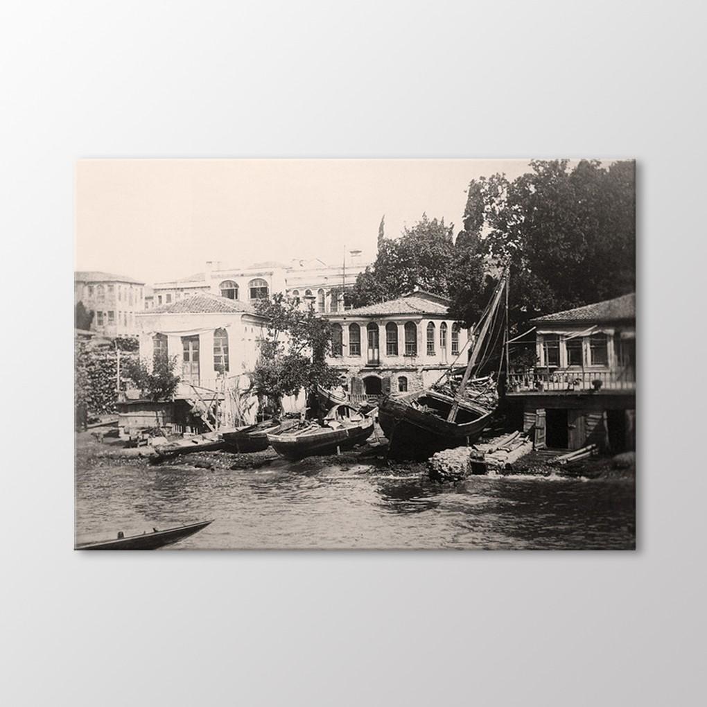 

Набережная Бешикташа, 1870 г. Живопись