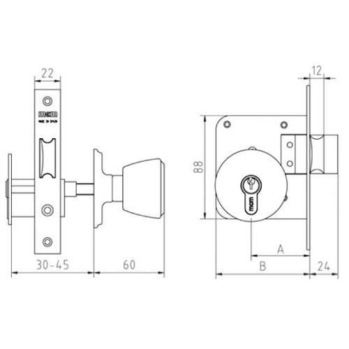 LOQUET BRASS 1561 Mars 60 MCM