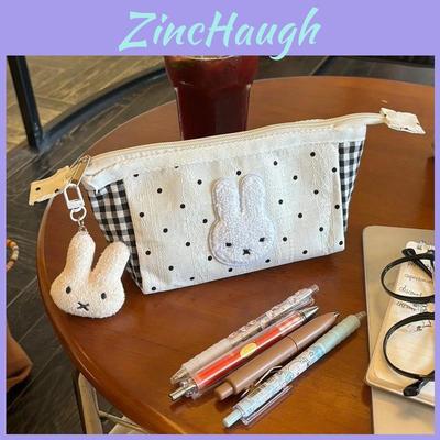 Miffy Bunny Pencil Case With Large Capacity For Girls School Supplies And Makeup Storage