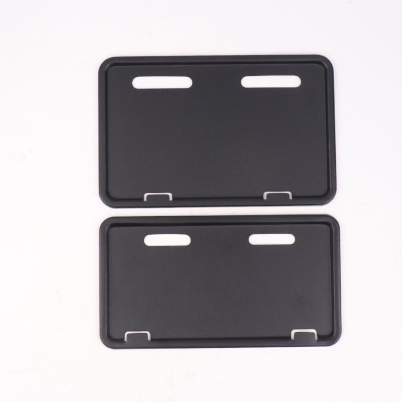 1 Piece Universal Electric Vehicle Iron License Plate Holder Frame Protective Cover For Motorcycle Bike Mounting