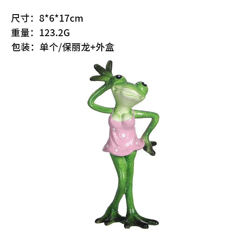 New Valentine's Day Confession Decorations Creative Frog Confession Resin Drop Ornament Christmas Decor Gift Home Hot Seller