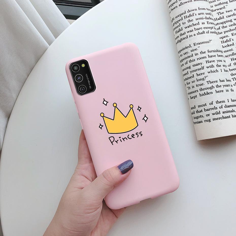 For Samsung Galaxy A41 Case Soft Painted Back Cover Silicone Phone Case For Samsung A41 Cases For Coque Samsung Galaxy A41 Cover