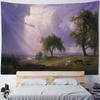 French Monet Oil Painting Tapestry Home Landscape Painting Art Wall Hanging Room Decoration Yoga Mat Sofa Blanket Bed Sheet