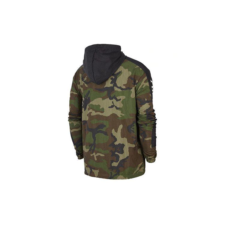 Jordan Jumpman Classics Camo Windbreaker Jacket Medium Olive CU2031-222