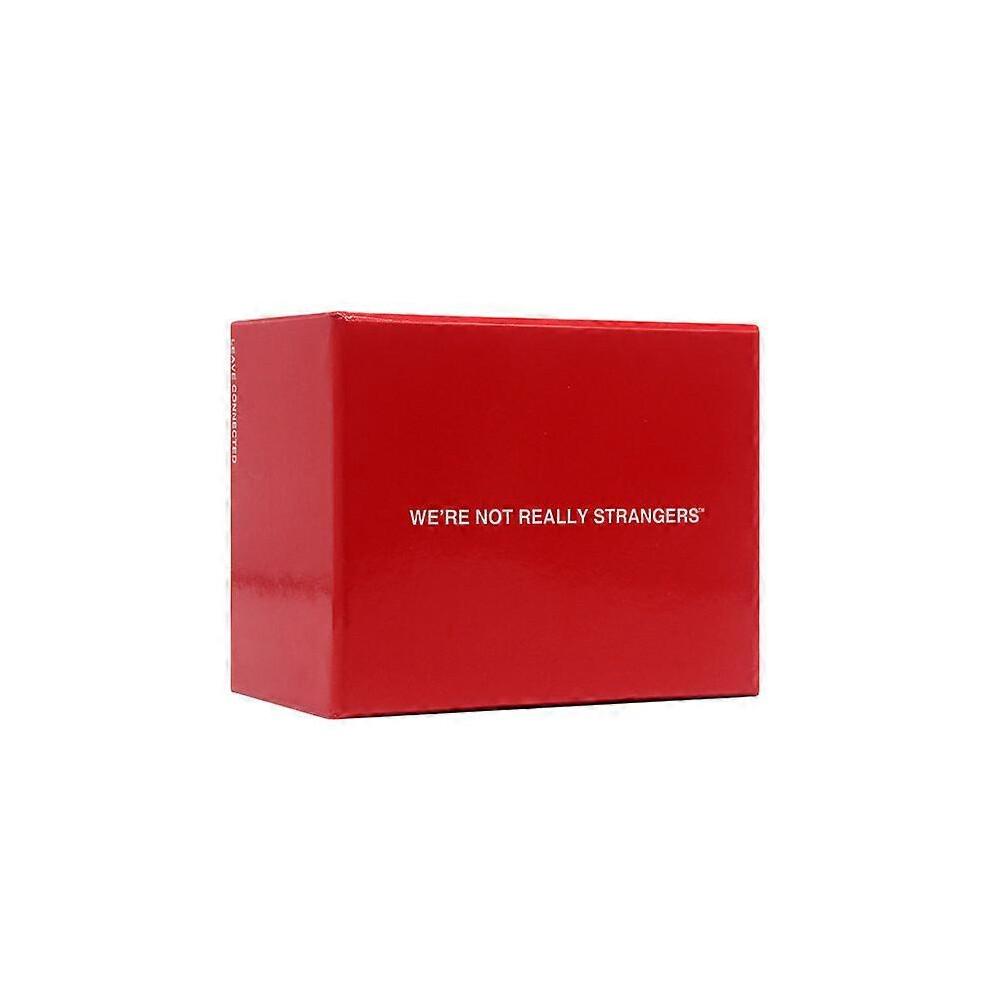 (Couples Edition) WE'RE NOT REALLY STRANGERS - an Interactive Adult Card Game and Icebreaker. Friendship Edition - A Best Friend 150 Wildcards