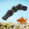 Plastic Aquarium Fish Tank Water Outlet Flat Duckbill 360 Degrees  Rotating Nozzle Tackle