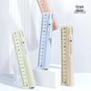 3-in-1 Portable Compass Ruler Set - 15cm Student Drawing & Measuring Tool