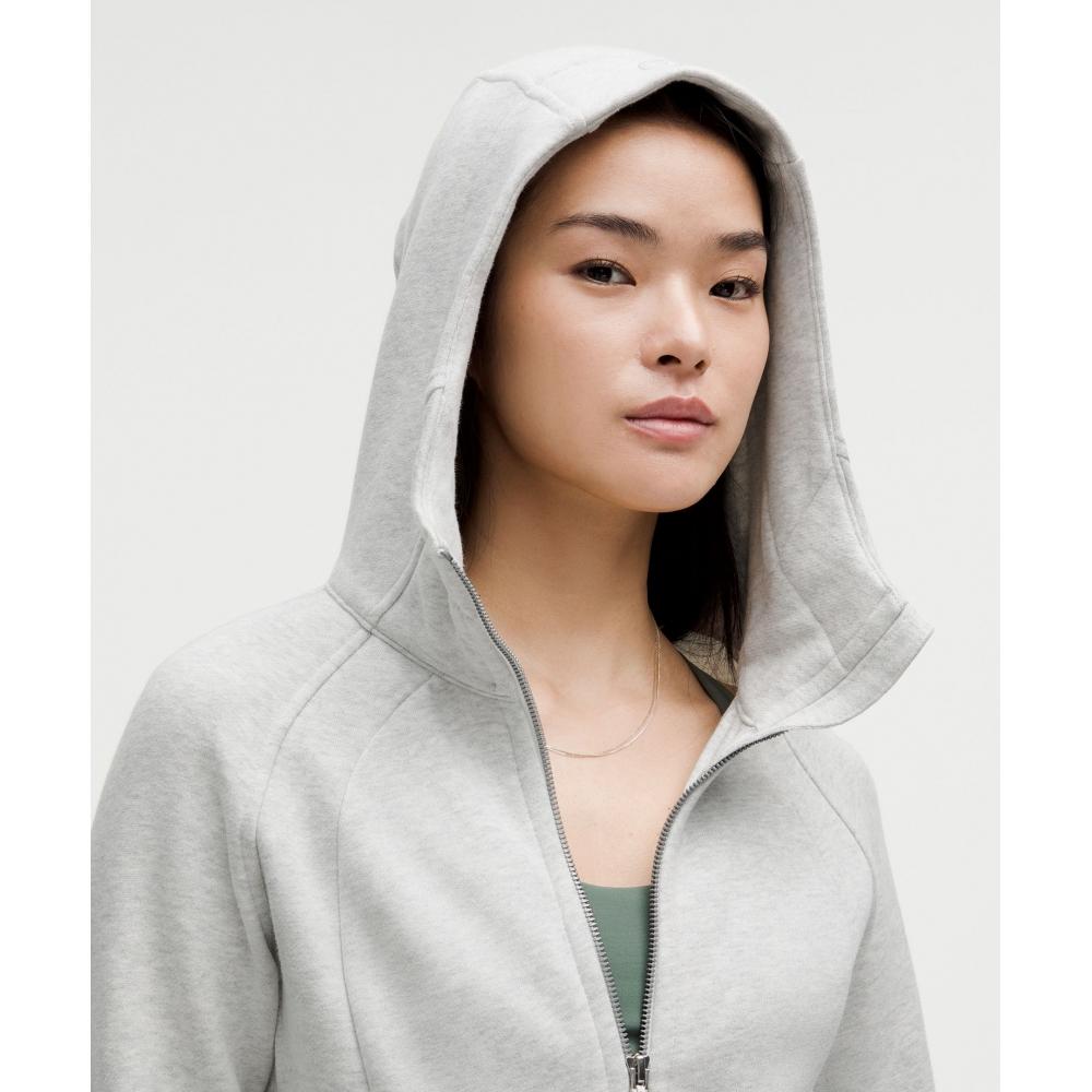 Lululemon Scuba Full Zip Hoodie Heathered Core Ultra Light Grey
