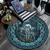 Bear Nature Harmony Round Area Rug Under Office Chairs Bedroom Living Room Home Decor