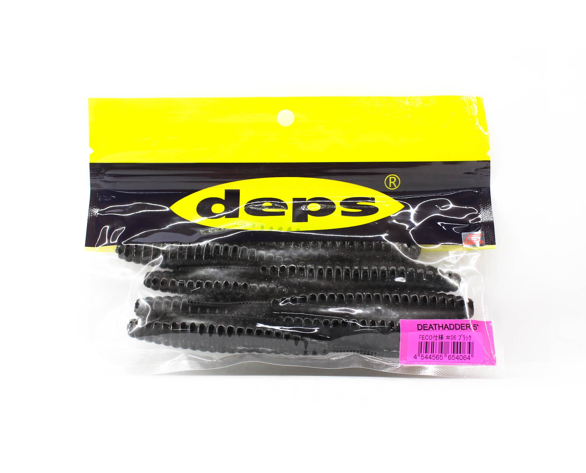 

Deps Soft Lure Death Adder 5 дюймов, 8 шт. в упаковке 06 (4064)