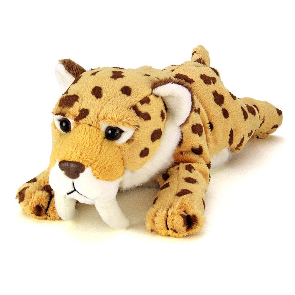 Carolata Tiger Plush Toy Realistic Animal Toy Doll Gift Present Birthday Christmas Present Saber-toothed (Nestling Series/Soft Touch) (Twice Tested) /