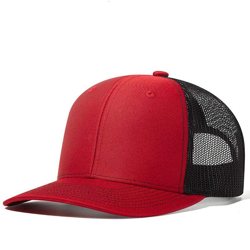 Custom Embroidery Logo Baseball Cap Summer Breakable Net Blank Truck Caps Men's Women Text Letter Richardson Hats Custom Logo