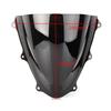 Motorcycle Double Bubble Windshield For Suzuki GSX-R GSXR 600 750 GSXR600 2011-2018 K11 WindScreen Accessories Fairing Deflector