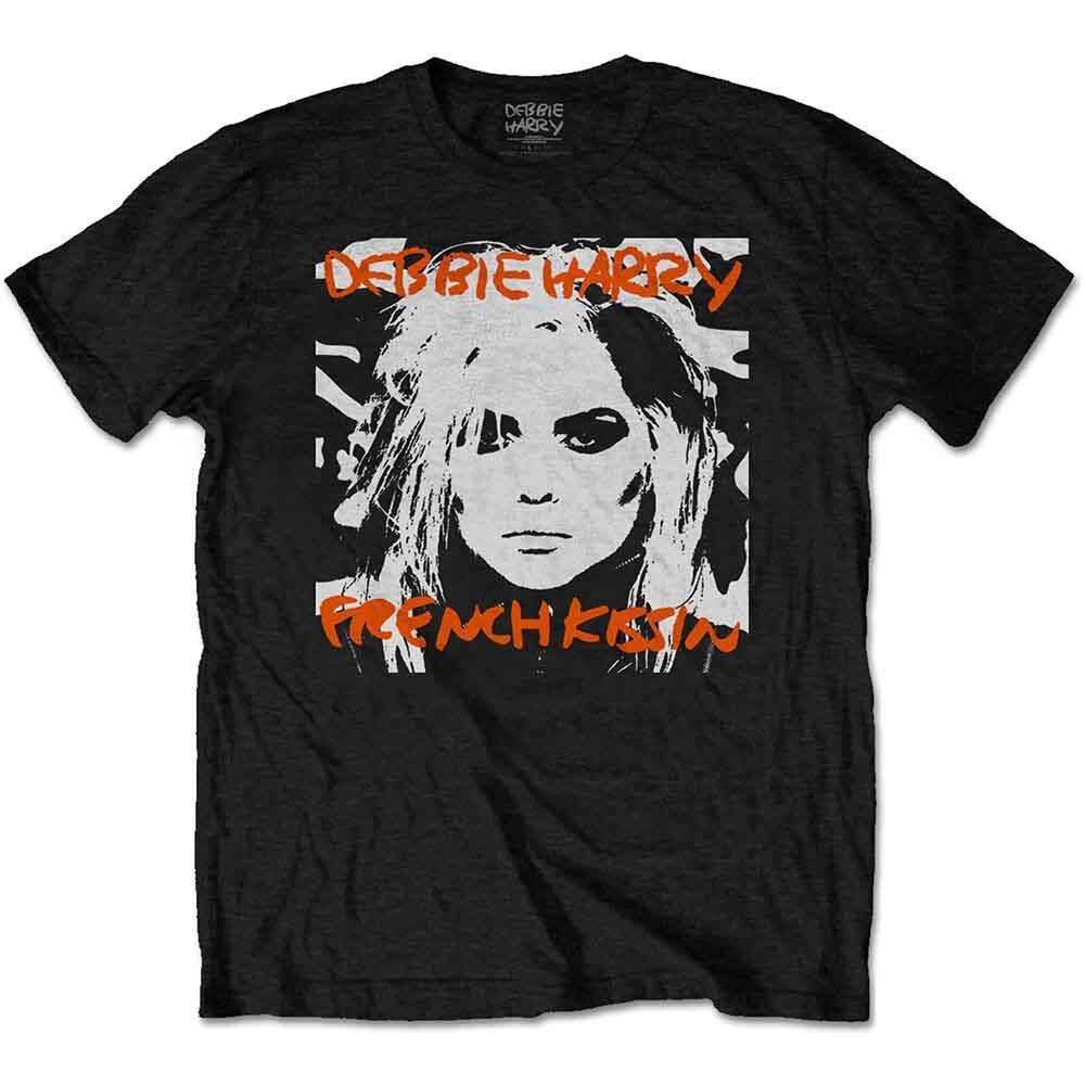 DEBBIE HARRY French Kissin  T-Shirt Black New Unisex T-Shirt L