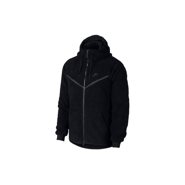 Nike Jackets Men's Black Hooded Thickened Other AQ2768-010