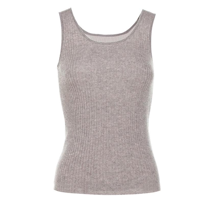 G·TENNA KSSL23047 Women's Sleeveless Cashmere Sweater