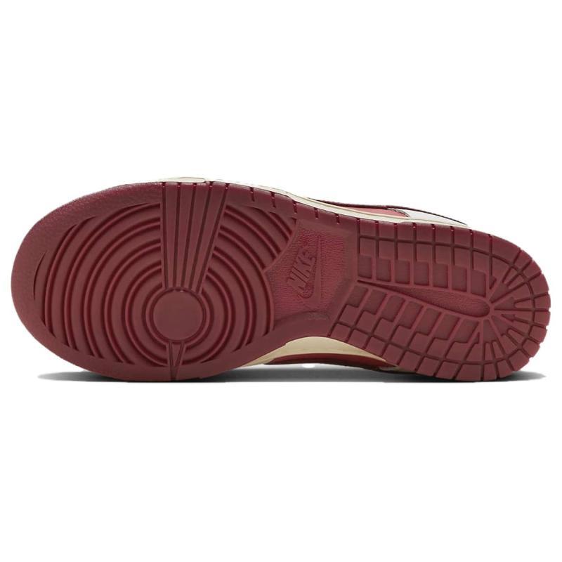 Nike Dunk Low "Valentine’s Day" Low Top Lifestyle Casual Shoes for Women in White and Red HF0736-161