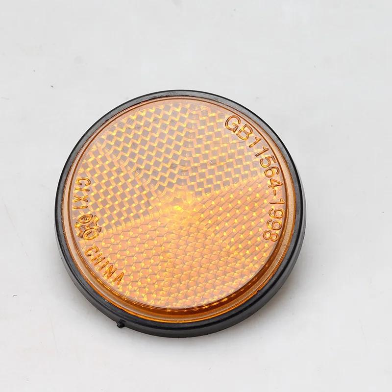 Circular Reflector Universal Motorcycle Scooter Dirt Bikes Bicycle Circular Reflector Safety Reflector Motorcycles Access