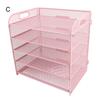 Efficiently Organize Your Documents with a Lightweight 5 Tier Metal Mesh Desk File Organizer Designed for Everyday Use