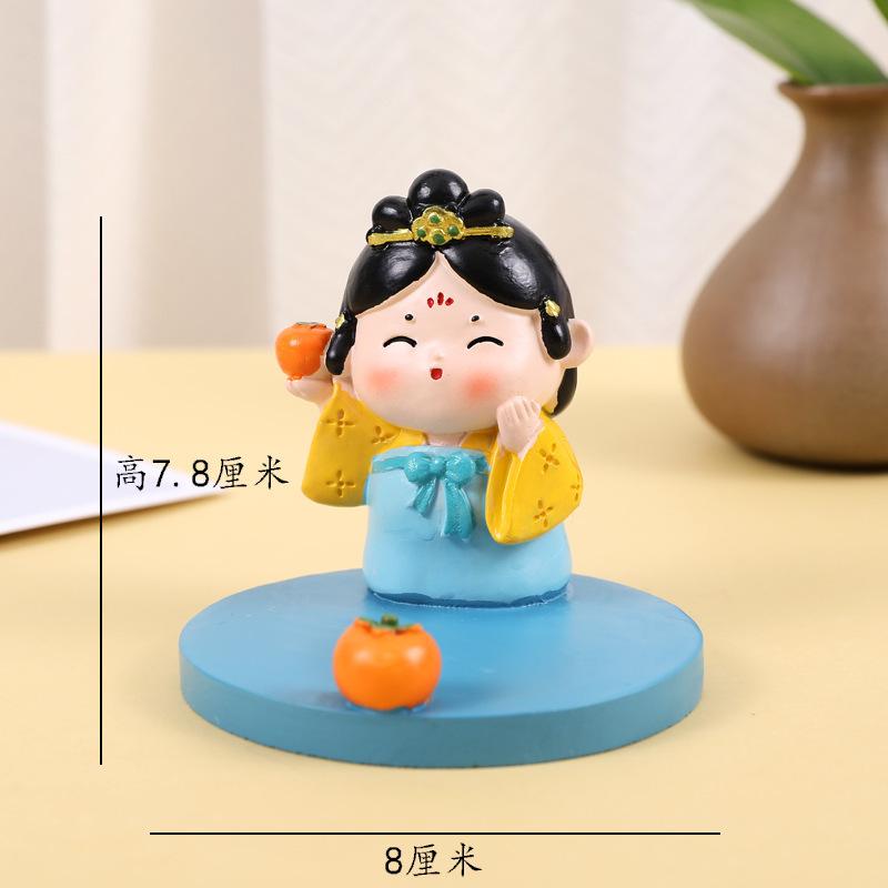 cute mobile phone holder creative cute animal cartoon mobile phone holder girl heart resin gift lazy support frame ornament