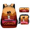 Timeless Unique Cool unicorn Pupil School Carrier Laptop Rucksacks 3D Pattern Oxford Water-resistant Boys/Girls Trip Backpacks