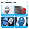 For Skoda 4PCS Car Door Lock Cover Stainless Steel Protection Accessories Rapid Octavia Derivative Enyaq-iV VisionS Yeti Scala