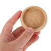 10pcs Solid Wood Base Needle Cushion Base For Sewing Unfinished Wood Coasters Small Wood Base DIY Miniature Artware Bases Round
