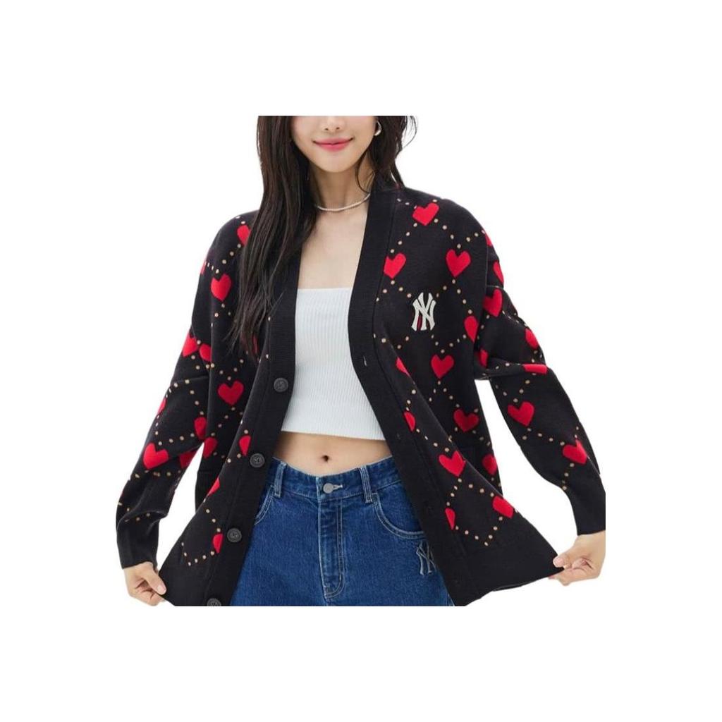 New MLB Knitwear Women's Black 3AKCH0134-50BKS