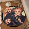 Hocus Witch Halloween Magic Round Rug for Livingroom,Bedroom, Palyroom, Chair Rug, Area Rug, Circle Carpet, Large Size Fan Christmas Gift