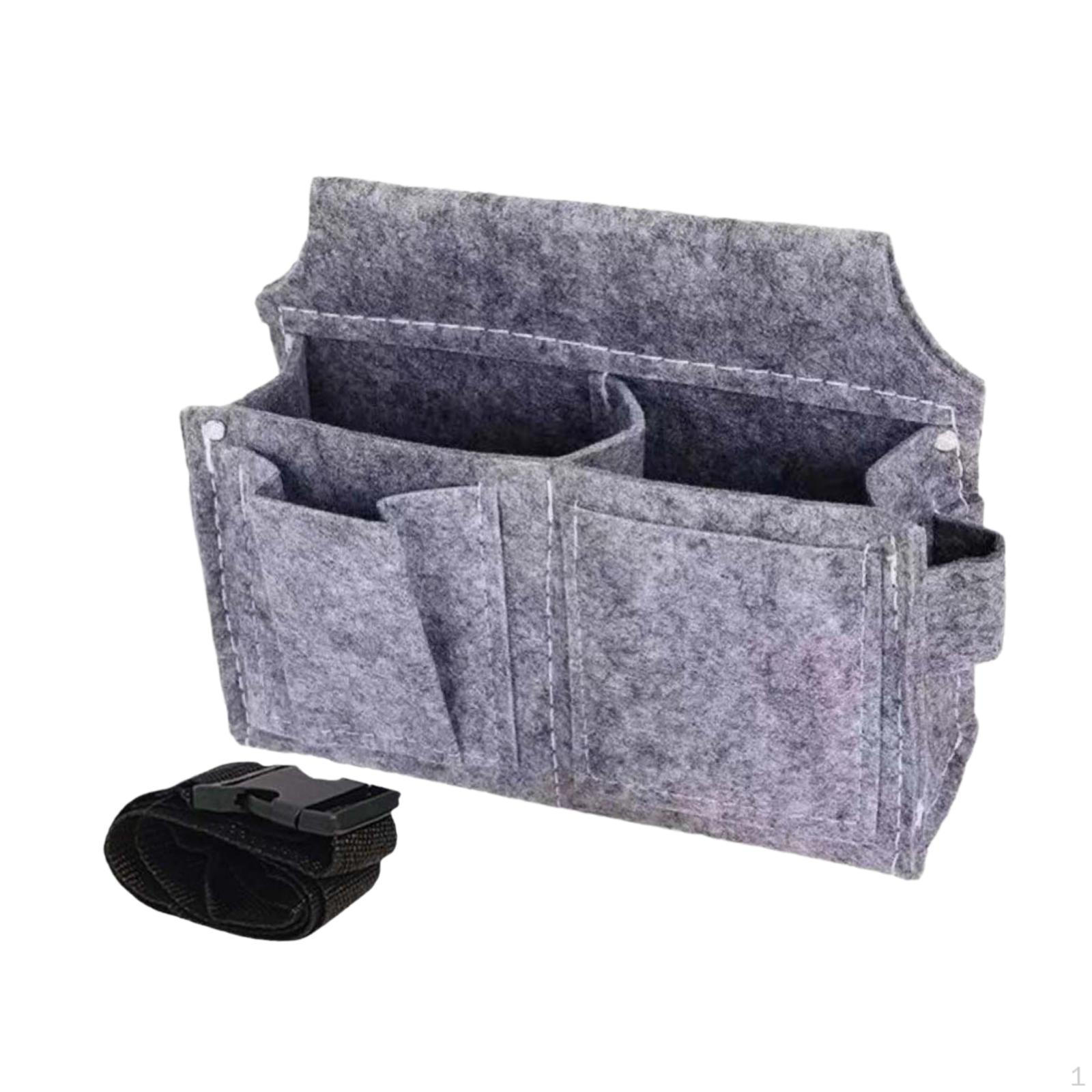 

Сумка-пояс для инструментов электрика для садоводства и домашних работ темно-серого