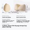 U Shaped Memory Foam Neck Pillows Soft Travel Pillow Massage Neck Pillow Sleeping Airplane Pillow Cervical Healthcare Bedding