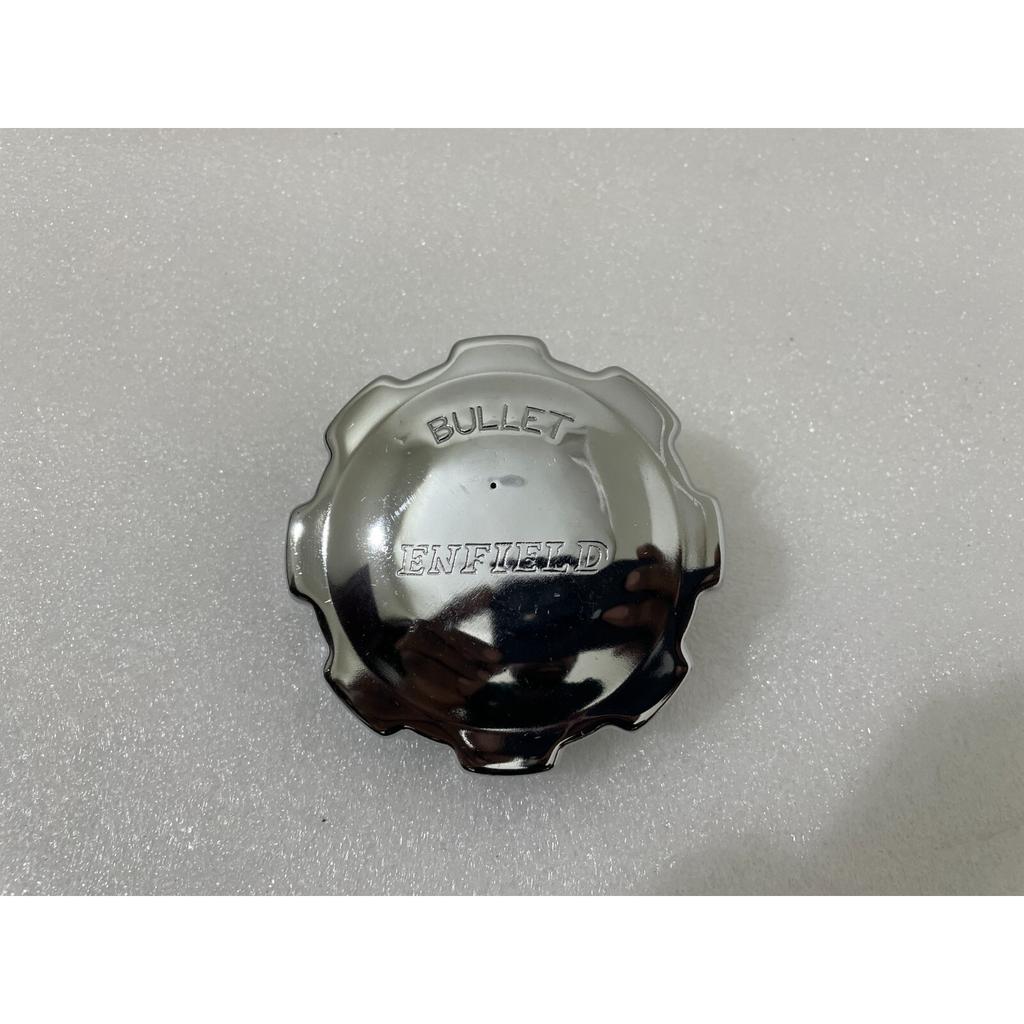 Royal Enfield Bullet Petrol Fuel Tank Cap Chrome Round Shape |Fit For