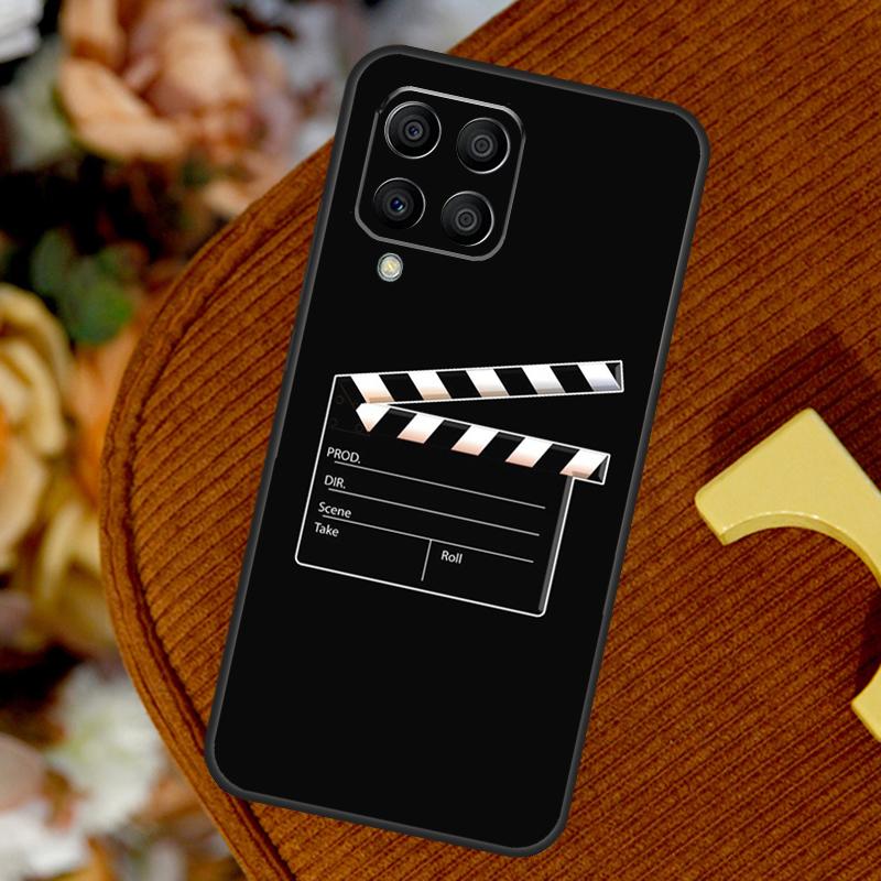Film Clapperboard For Samsung Galaxy M33 M53 M13 M20 M11 M31 M51 M15 M55 M12 M32 M52 M14 M34 M54 M30s Case