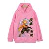 Demon Slayer Zenitsu Agatsuma Kids Hoodie Anime Graphic Print Boys Girls Casual Pullover Sweatshirt