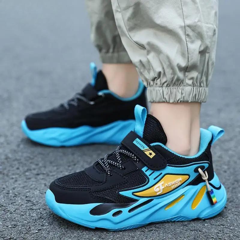 Scarpe da Ginnastica per Bambini Casual Traspiranti per Ragazzi Sport all'Aria Aperta Corsa Scarpe da Tennis per Bambini e Bambine