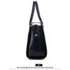 Women's One Shoulder Bag Bright Leather Crocodile Texture PU Leather Portable Women's Bag One Shoulder Diagonal Large Capacity Women's Bag