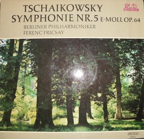 

LP Record PYOTR ILYICH TCHAIKOVSKY , BERLINER - Symphonie Nr. 5 E-moll Op. 64 89627 Heliodor Germany Classical Used