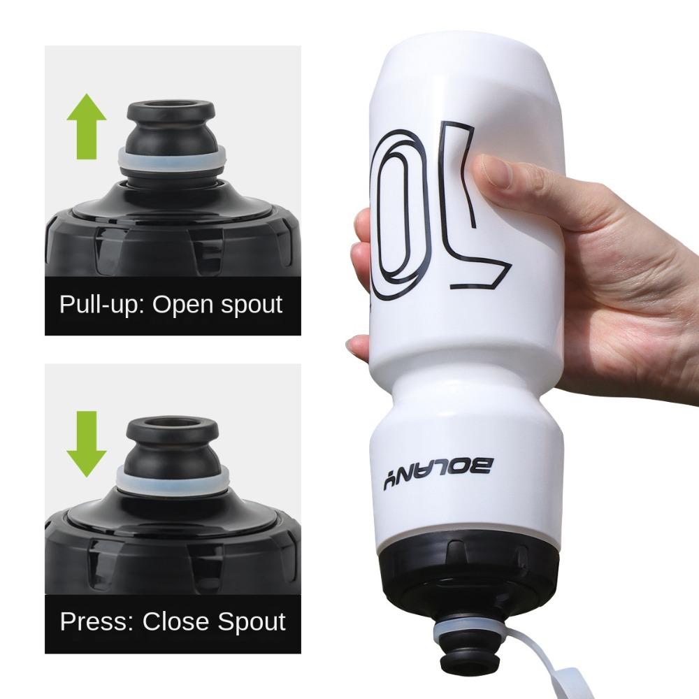 Large Capacity Bicycle Water Bottle Squeeze Out Road Bike Bottles Fitness PP Water Bottle  Bicycle